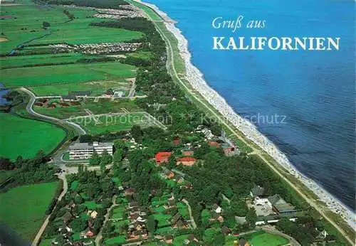 AK / Ansichtskarte  Kalifornien Ostseebad Fliegeraufnahme