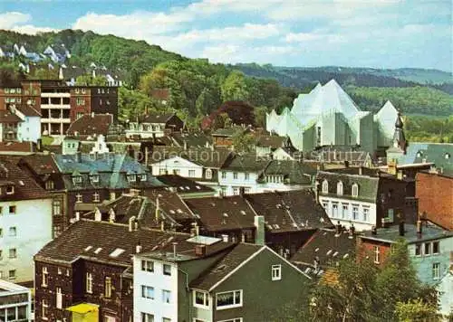 AK / Ansichtskarte  Neviges Velbert Ansicht mit neuer Wallfahrtskirche Architekt Prof. G. Boehm