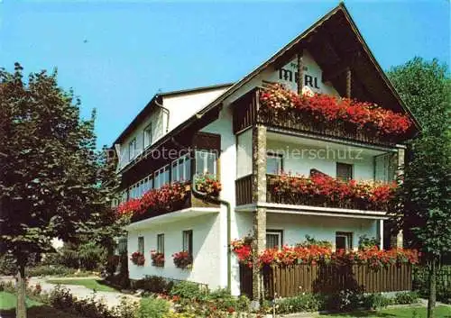 AK / Ansichtskarte  Bad Mitterndorf Steiermark AT Gaestehaus Haus Marl Blumenschmuck