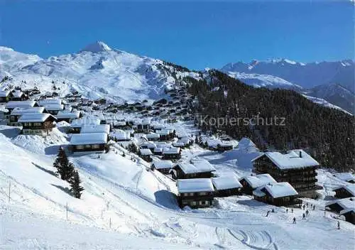 AK / Ansichtskarte  Bettmeralp VS Winterpanorama Alpen