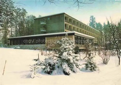 AK / Ansichtskarte  Zavelstein Christliches Erholungsheim Haus Felsengrund Winterlandschaft