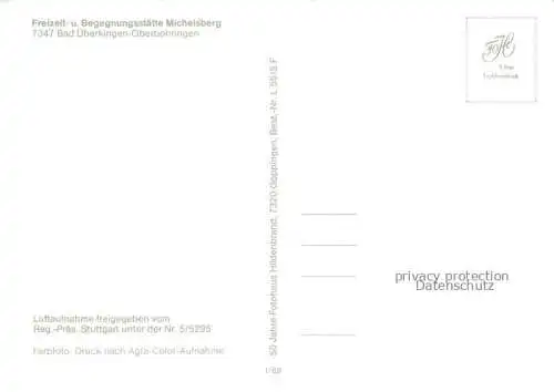 AK / Ansichtskarte  Oberboehringen Freizeit- und Begegnungsstaette Michelsberg