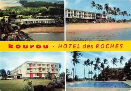 AK / Ansichtskarte  Kourou Hôtel des Roches Plage Piscine