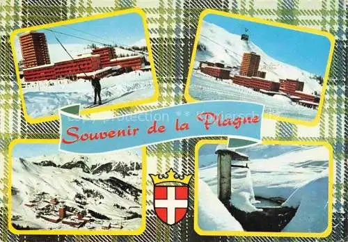 AK / Ansichtskarte  La Plagne 73 Savoie Berghotel Wintersportplatz Alpen Brunnen