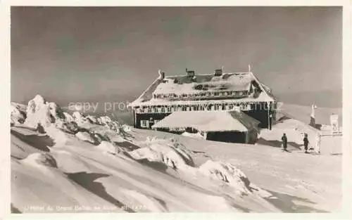 AK / Ansichtskarte  Guebwiller Elsass 68 Haut-Rhin Hôtel du Grand Ballon en hiver