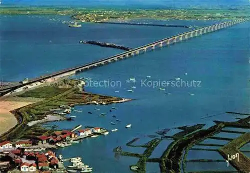 AK / Ansichtskarte  Pont d Oleron 17 Charente-Maritime Vue aérienne