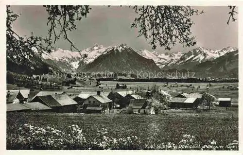 AK / Ansichtskarte  OBERSTDORF Panorama