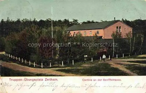 AK / Ansichtskarte  Zeithain Meissen Sachsen Cantine an der Senfftstrasse