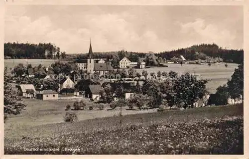 AK / Ansichtskarte  Deutscheinsiedel Deutschneudorf Panorama