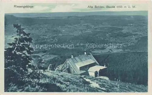 AK / Ansichtskarte  Schreiberhau Szklarska Poreba Riesengebirge PL Panorama Alte Schlesische Baude