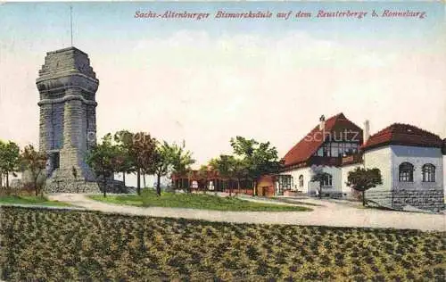 AK / Ansichtskarte  Ronneburg Thueringen Sachs.-Altenburger Bismarcksaeule auf dem Reusterberge