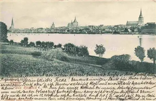 AK / Ansichtskarte  ROSTOCK Panorama