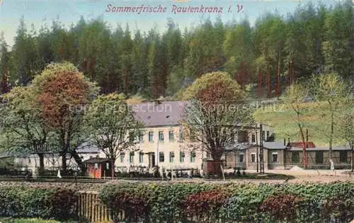 AK / Ansichtskarte  Rautenkranz Morgenroethe-Rautenkranz Vogtland Gasthof Frischhuette