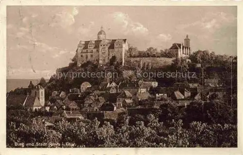 AK / Ansichtskarte  Ranis Thueringen Ansicht mit Burg