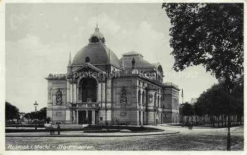 AK / Ansichtskarte  ROSTOCK Stadttheater