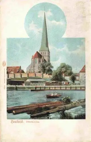 AK / Ansichtskarte  ROSTOCK Petrikirche