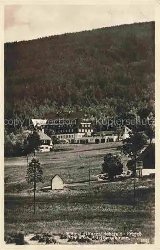 AK / Ansichtskarte  Rehefeld-Zaunhaus Altenberg Hotel Grenzbaude Hoehenluftkurort