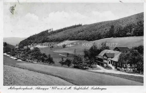 AK / Ansichtskarte  Giesshuebel Adlergebirge CZ Adlergebirgsbaude Landschaftspanorama Schnappe