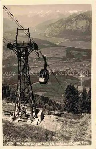 AK / Ansichtskarte  Seilbahn Cable-Car Telepherique Patscherk Zugspitze