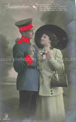 AK / Ansichtskarte  Foto RPH Nr. 2801/4 Soldaten liebe Frau 