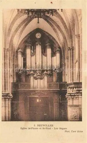 AK / Ansichtskarte  Orgel Kirchenorgel Organ Orgue Neuwiller 