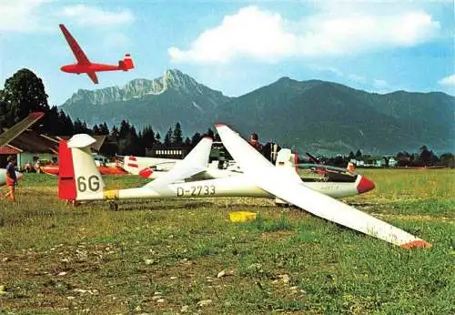 AK / Ansichtskarte  Segelflug Gliding Vol-Voile Vuolo-a-Vela Volo-a-Vela-- Hoefen Reutte Saeuling