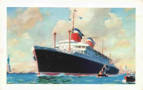 AK / Ansichtskarte  Dampfer Oceanliner S.S. America