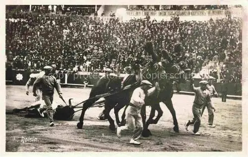 AK / Ansichtskarte  Corrida de Toros Stierkampf Bullfight-- Roisin Course de Taureaux