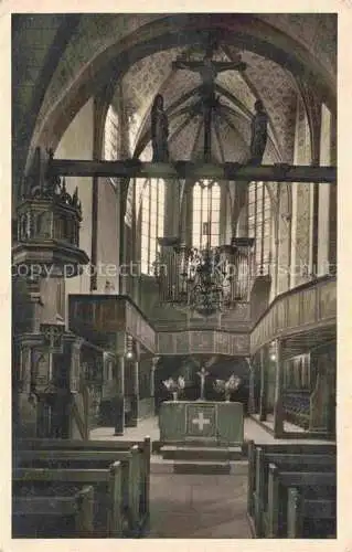 AK / Ansichtskarte  Orgel Kirchenorgel Organ Orgue Evangl. Walpurgiskirche Alsfeld 