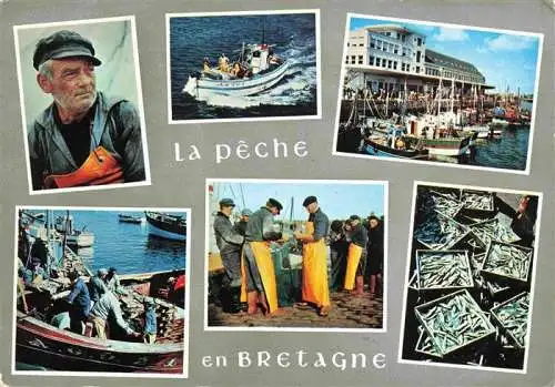 AK / Ansichtskarte  Fischerei Fishing Peche-- la Bretagne France