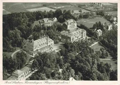 AK / Ansichtskarte  BAD STEBEN Kuranlagen Fliegeraufnahme