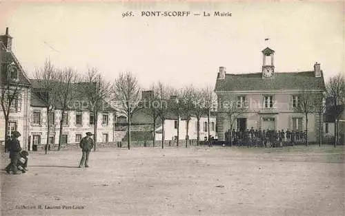 AK / Ansichtskarte  Pont-Scorff Lorient 56 Morbihan La Mairie