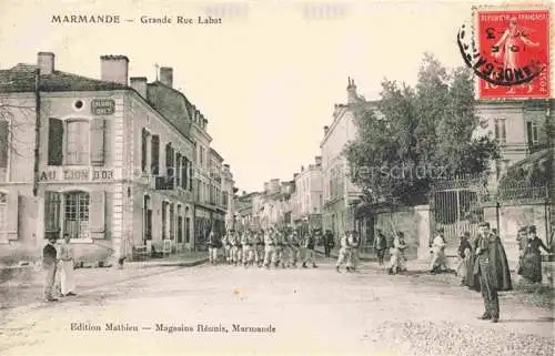 AK / Ansichtskarte  Marmande 47 Lot-et-Garonne Grande Rue Labat