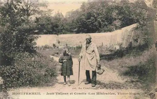 AK / Ansichtskarte  Montfermeil Raincy 93 Seine-Saint-Denis Col Au Camelia Jean Valjean et Cosette