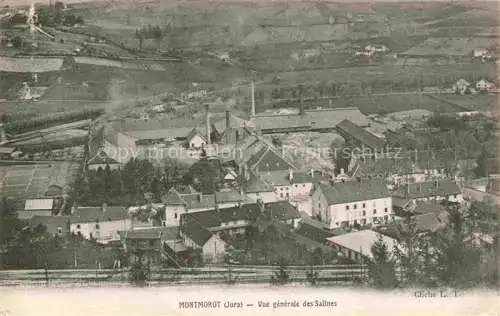 AK / Ansichtskarte  Montmorot Lons-le-Saunier 39 Jura Vue generale des Salines