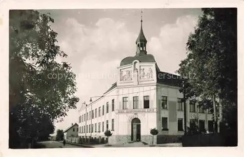 AK / Ansichtskarte  Solnice Solnitz Reichenau Knieschna CZ Skola