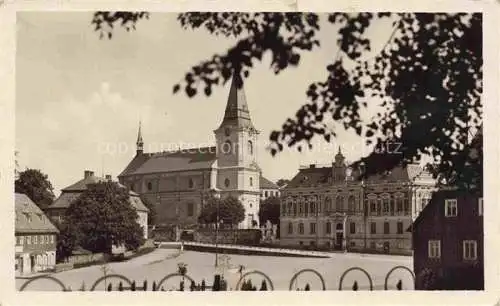 AK / Ansichtskarte  Jirikov Georgswalde CZ Kirche