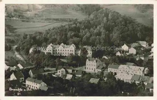 AK / Ansichtskarte  Brandys nad Orlici CZ Fliegeraufnahme