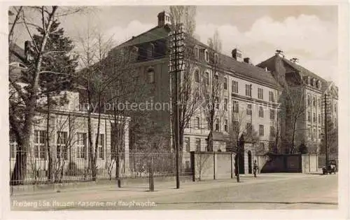 AK / Ansichtskarte  FREIBERG  Sachsen Hausen Kaserne mit Hauptwache