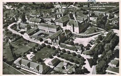 AK / Ansichtskarte  Colombier  BOUDRY NE Vue aerienne les casernes