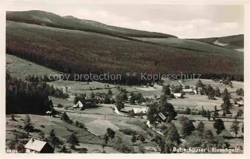 AK / Ansichtskarte  Baberhaeuser Bobrowice Riesengebirge PL Fliegeraufnahme