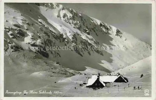 AK / Ansichtskarte  Karpacz Krummhuebel Riesengebirge PL Alpines Skigelaende an der Kleinen Teichbaude