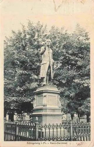 AK / Ansichtskarte  KoeNIGSBERG  Ostpreussen Kaliningrad RU Kant-Denkmal