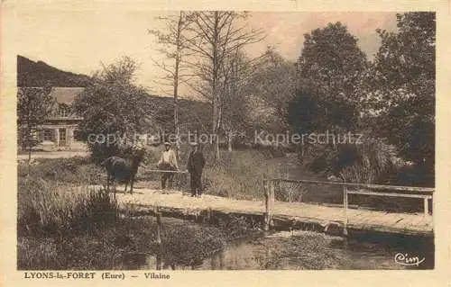 AK / Ansichtskarte  Lyons-la-Foret Andelys 27 Eure Vilaine