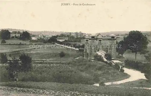 AK / Ansichtskarte  Jussey Vesoul 70 Haute-Saone Pont de Cendrecourt