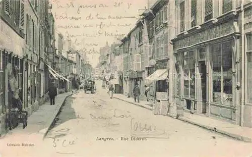 AK / Ansichtskarte  Langres 52 Haute-Marne Rue Diderot