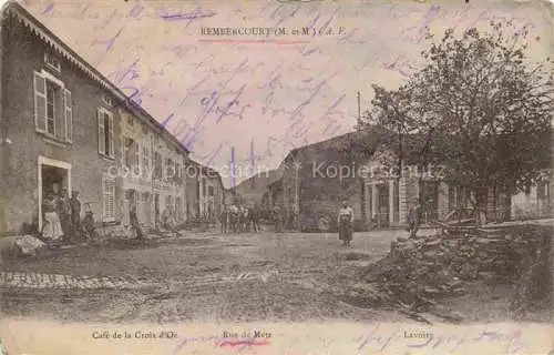 AK / Ansichtskarte  Rembercourt-sur-Mad 54 Meurthe-et-Moselle Rue de Metz