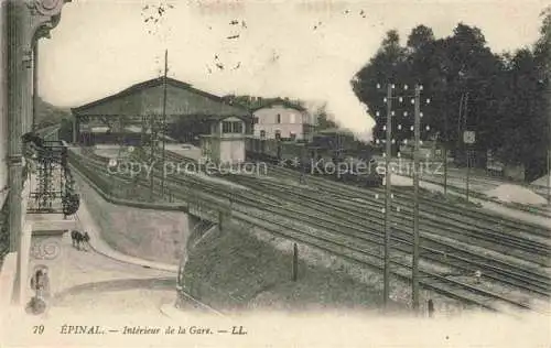 AK / Ansichtskarte  Epinal 88 Vosges Interieur de la Gare