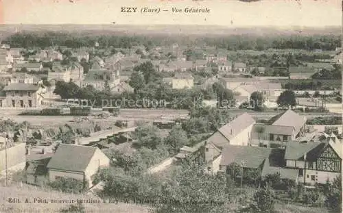 AK / Ansichtskarte  Ezy-sur-Eure Evreux 27 Eure Vue generale