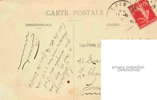 AK / Ansichtskarte  Epinal 88 Vosges Casernes Gourcy Le Salut en Drapeau
